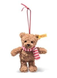 Produktbild: Steiff 114274 - Ben Teddyb&auml;r Ornament, Weihnachten, Pl&uuml;sch, 12 cm
