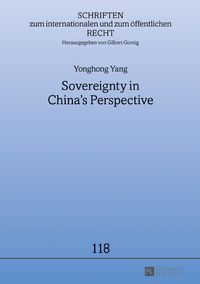 Produktbild: Sovereignty in China&rsquo;s Perspective