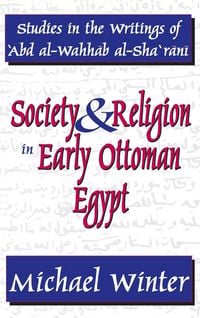 Produktbild: Society and Religion in Early Ottoman Egypt