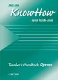 Produktbild: English Knowhow Opener: Teacher's Book