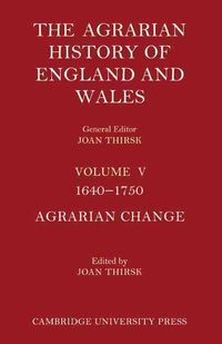 Produktbild: The Agrarian History of England and Wales 2 Part Set: Volume 5, 1640-1750