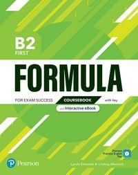 Produktbild: Formula B2 First Coursebook with key & eBook