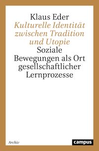 Produktbild: Kulturelle Identit&auml;t zwischen Tradition und Utopie