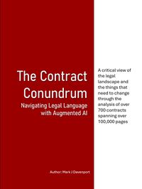 Produktbild: The Contract Conundrum Navigating Legal Language with Augmented AI