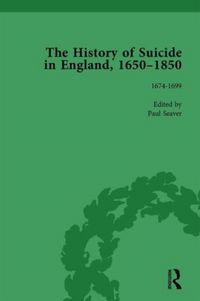 Produktbild: History of Suicide in England, 16501850, Part I Vol 2