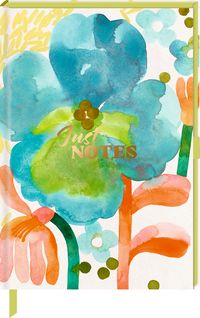 Produktbild: Notizbuch DIN A5 &ndash; Just Notes (Blue Flower)