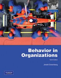 Produktbild: Behavior in Organizations: Global Edition