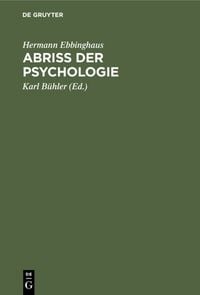 Produktbild: Abriss der Psychologie