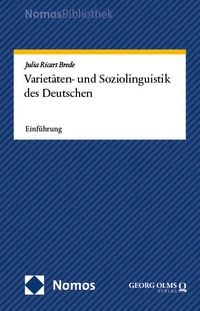 Produktbild: Varietäten- und Soziolinguistik des Deutschen
