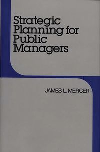 Produktbild: Strategic Planning for Public Managers