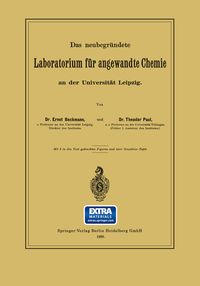 Produktbild: Das neubegr&uuml;ndete Laboratorium f&uuml;r angewandte Chemie an der Universit&auml;t Leipzig