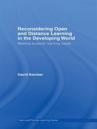 Produktbild: Reconsidering Open and Distance Learning in the Developing World