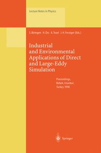 Produktbild: Industrial and Environmental Applications of Direct and Large-Eddy Simulation