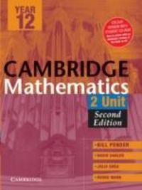 Produktbild: Pender, W: Cambridge 2 Unit Mathematics Year 12 Colour Versi