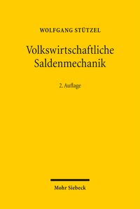 Produktbild: Volkswirtschaftliche Saldenmechanik