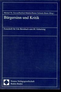 Produktbild: B&uuml;rgersinn und Kritik