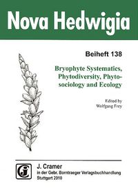 Produktbild: Bryophyte Systematics, Phytodiversity, Phytosociology and Ecology
