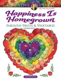 Produktbild: Creative Haven Happiness is Homegrown Coloring Book