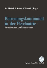 Produktbild: Betreuungskontinuit&auml;t in der Psychiatrie
