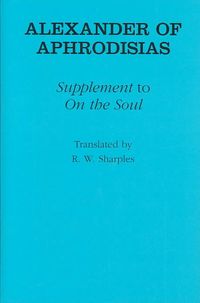Produktbild: Supplement to "On the Soul"