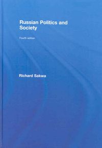 Produktbild: Sakwa, R: Russian Politics and Society