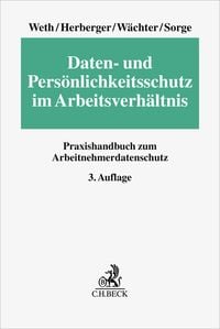 Produktbild: Daten- und Pers&ouml;nlichkeitsschutz im Arbeitsverh&auml;ltnis
