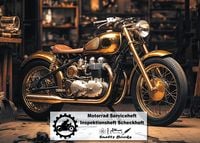 Produktbild: Motorrad Serviceheft Inspektionsheft Scheckheft