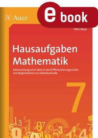 Produktbild: Hausaufgaben Mathematik Klasse 7