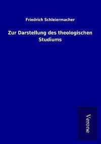 Produktbild: Zur Darstellung des theologischen Studiums