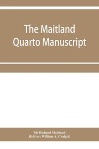 Produktbild: The Maitland quarto manuscript