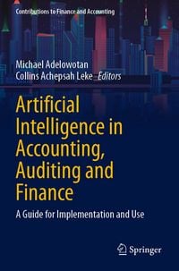 Produktbild: Artificial Intelligence in Accounting, Auditing and Finance
