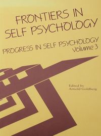 Produktbild: Progress in Self Psychology, V. 3