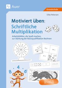 Produktbild: Motiviert &uuml;ben: Schriftliche Multiplikation