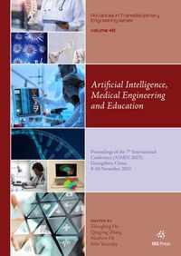 Produktbild: Artificial Intelligence, Medical Engineering and Education