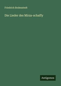 Produktbild: Die Lieder des Mirza-schaffy