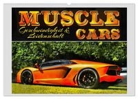 Produktbild: Muscle Cars, Geschwindigkeit und Leidenschaft (Wandkalender 2026 DIN A2 quer), CALVENDO Monatskalender