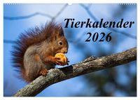 Produktbild: Tierkalender 2026 (Wandkalender 2026 DIN A2 quer), CALVENDO Monatskalender