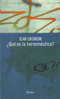 Produktbild: &iquest;Qu&eacute; es la hermen&eacute;utica?