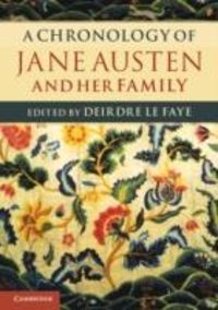 Produktbild: Le Faye, D: A Chronology of Jane Austen and Her Family