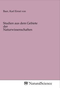 Produktbild: Studien aus dem Gebiete der Naturwissenschaften