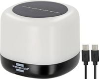 Produktbild: Brennenstuhl 1173740009 RGB GL 100 ASR LED Camping-Leuchte 340 lm akkubetrieben, solarbetrieben 0.41 kg Schwarz