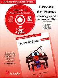 Produktbild: Piano Lessons Book 5 - CD - French Edition: Hal Leonard Student Piano Library