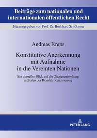 Produktbild: Konstitutive Anerkennung mit Aufnahme in die Vereinten Nationen