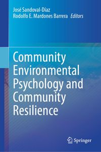 Produktbild: Community Environmental Psychology and Community Resilience