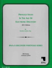 Produktbild: Privilege Issues in the Age of Electronic Discovery