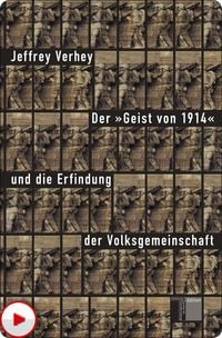 Produktbild: Der "Geist von 1914" und die Erfindung der Volksgemeinschaft