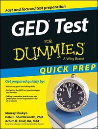 Produktbild: Ged Test For Dummies Quick Pre