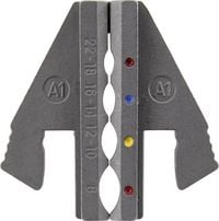 Produktbild: TOOLCRAFT PLE-0A1 Crimp-Eins&auml;tze Schrumpfschlauchverbinder Quetschbereich: 0.5 bis 10 mm&sup2; Passend f&uuml;r Marke (Zangen): TOOLCRAFT PZ-500