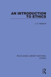 Bild vom Artikel An Introduction to Ethics vom Autor J. D. Mabbott