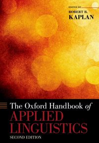 Produktbild: The Oxford Handbook of Applied Linguistics
